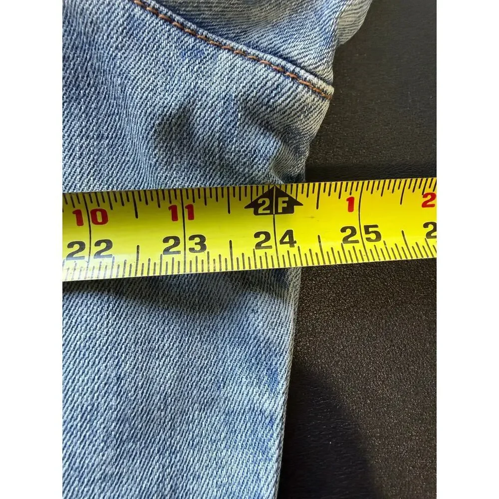 Hollister Y2K Sherpa Lined Denim Jacket With Hoodie Men Size XL